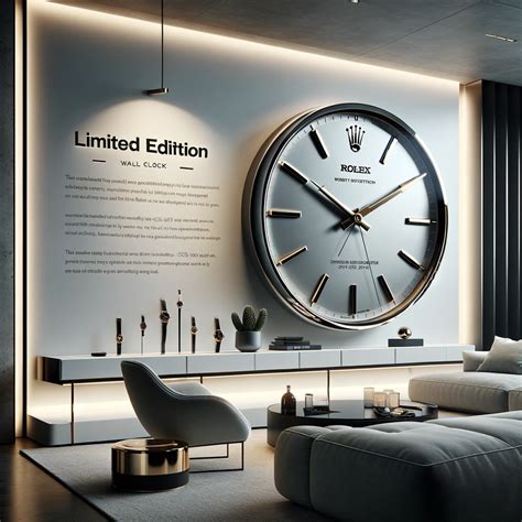 rolex wall clock replica|real rolex wall clock.